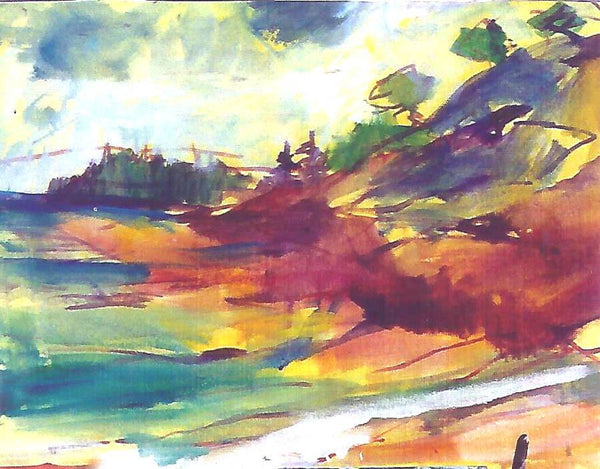 NS - Autumn Coast, Giclee Canvas and Prints, 8" x 12"