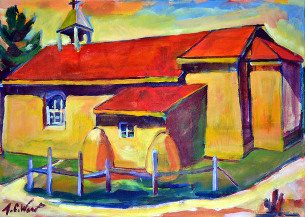 ARCH - Seco Church, Signed Giclee Canvas 18" x 24" and Prints