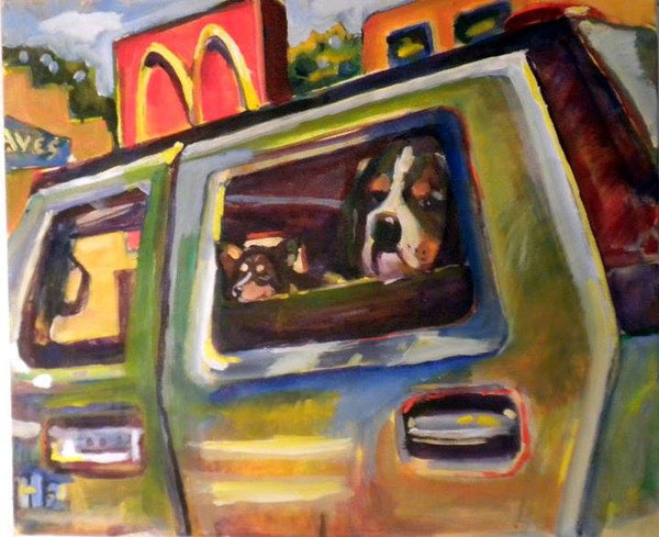 Dogs in  Trucks Series #1