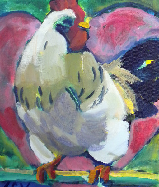 FRV - My Valentine Chicken Print