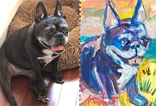 Dog Doodles: Quick Painted Pet Portrait