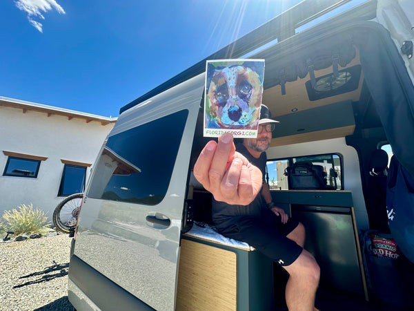 Florida Corgi Debut Sticker