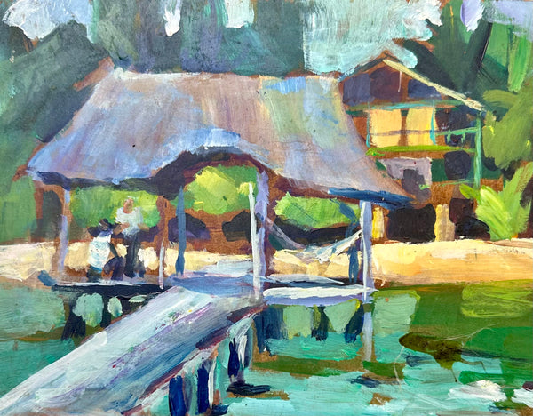 El Limbo Lodge Original Painting