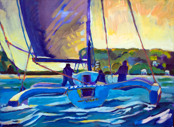 BTM: Trimaran Giclee Print