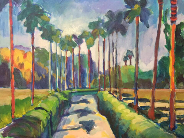SS - Electric Palms Prints Giclee Canvas and Prints, 18" x 24"