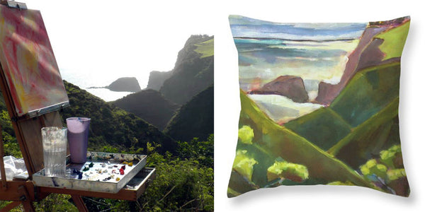 Products - Maui Coast Throw Pillow