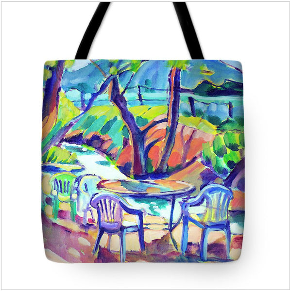 Product - A Cafe Moment Computer Tote